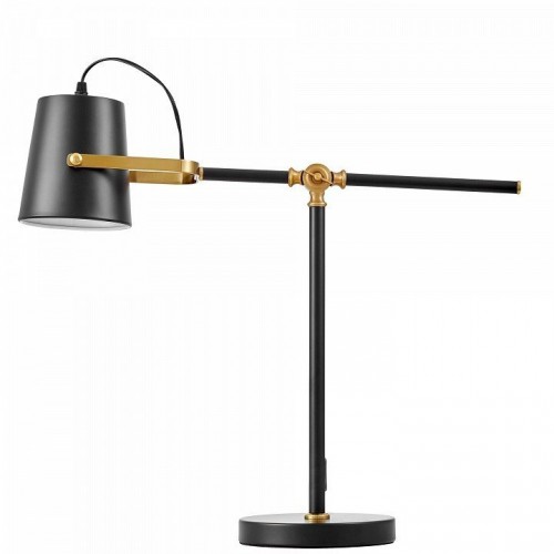 Интерьерная настольная лампа Lumina Deco Fela LDT 7733-1 BK+MD