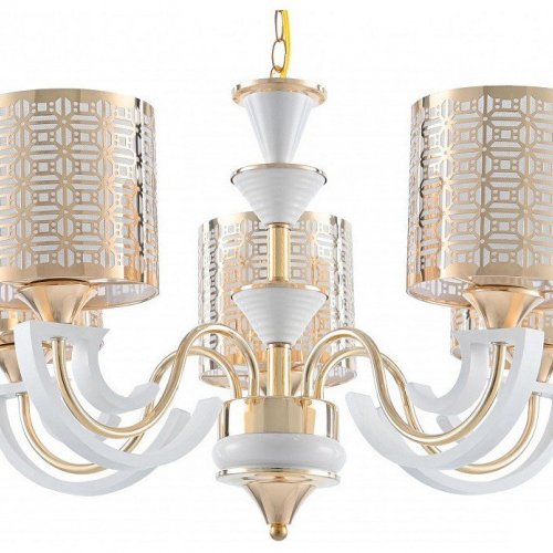 Подвесная люстра Arte Milano Florentia-8857 308857/5 Wh/Gd