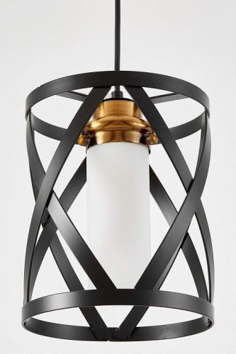 Подвесной светильник Lumina Deco Astila LDP 1242-1 BK+MD Подвесной светильник Lumina Deco Astila LDP 1242-1 BK+MD