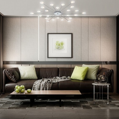 Потолочная люстра Escada STARFALL 2109/1 Chrome Потолочная люстра Escada STARFALL 2109/1 Chrome