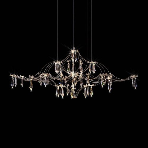 Подвесная люстра Loft it Mira 10587/1000 Silver Asfour