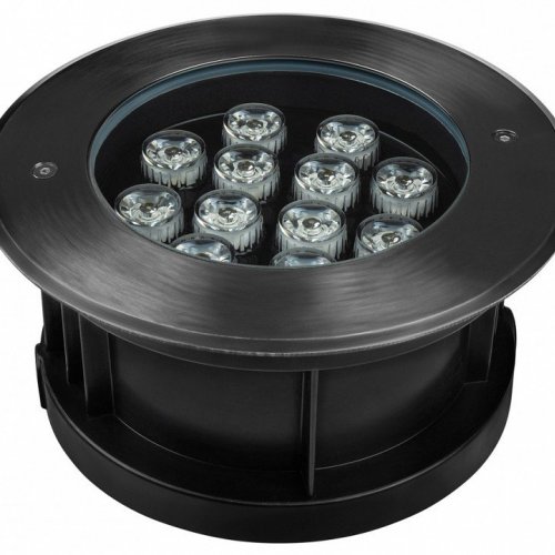 Встраиваемый светильник Jazzway  PGR R180 12W 4000K 30° Сhrome IP65