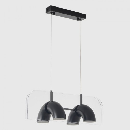 Светильник подвесной Crystal Lux ELEMENT SP24W LED BLACK