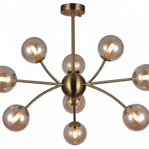 Потолочная люстра Escada Infinity 10164/9PL Copper Потолочная люстра Escada Infinity 10164/9PL Copper