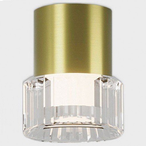 Потолочный светодиодный светильник Italline IT014-0202 gold