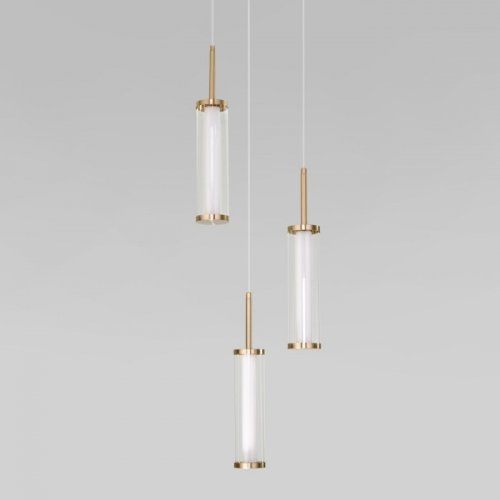 Подвесной светильник Eurosvet Stark 50386/3 LED латунь