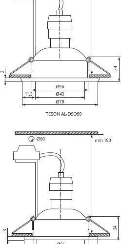 Точечный светильник Kanlux TESON 7372