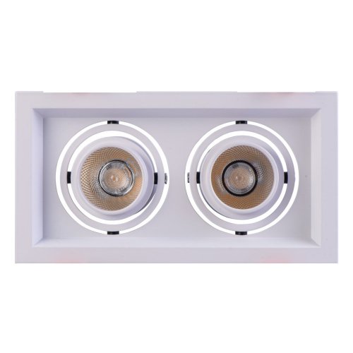 Встраиваемый светодиодный светильник DeMarkt Круз 15 637016202 Встраиваемый светодиодный светильник DeMarkt Круз 15 637016202