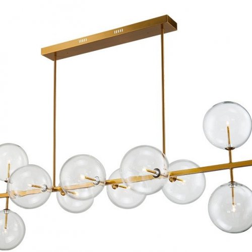 Потолочная люстра DeLight Collection Globe Mobile KG0965P-10L brass Потолочная люстра DeLight Collection Globe Mobile KG0965P-10L brass