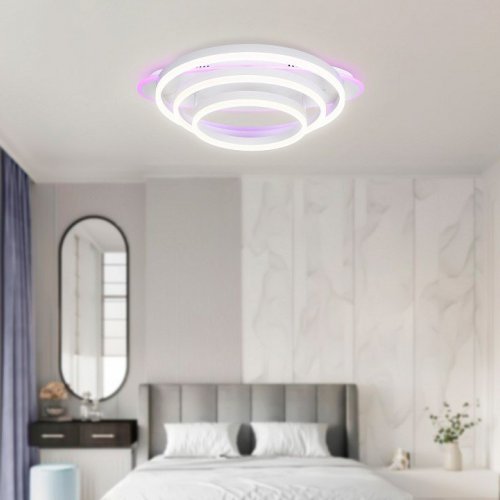 Потолочная люстра Ambrella light Acrylica Disk FA8522