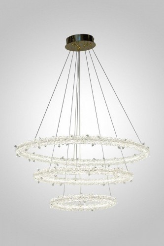 Подвесная люстра AM Group OVALE GD D800+600+400