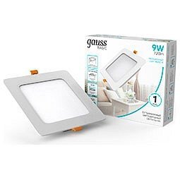 Встраиваемый светильник Gauss  9031420209 Встраиваемый светильник Gauss  9031420209