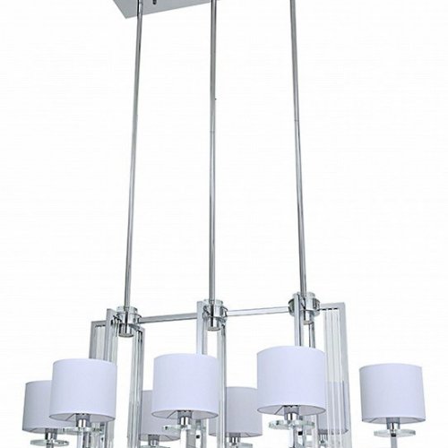 Подвесная люстра Newport 35400 35408/S chrome без абажуров Подвесная люстра Newport 35400 35408/S chrome без абажуров