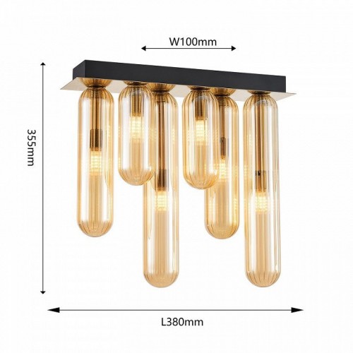 Потолочный светильник Favourite Stalactit 4455-6P