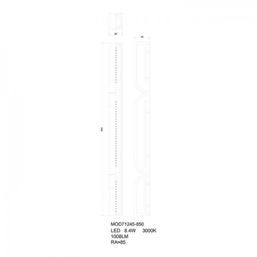 Настенный светильник Magnifico FL1195-8W Настенный светильник Magnifico FL1195-8W