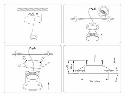 Точечный светильник Ambrella light Techno Spot TN6607 Точечный светильник Ambrella light Techno Spot TN6607
