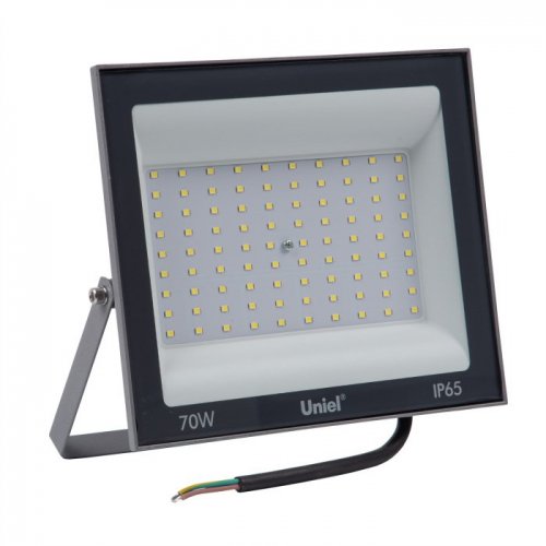 Прожектор светодиодный Uniel ULF-F23-70W/6500K IP65 160-240V Grey UL-00011847