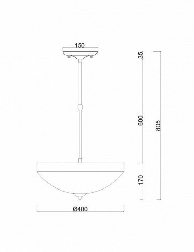 Потолочная люстра MyFar Biene MR1526-4C
