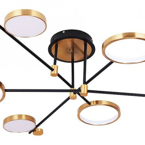 Люстра на штанге Arte Lamp Holly A1364PL-6PB Люстра на штанге Arte Lamp Holly A1364PL-6PB