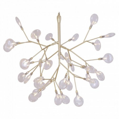 Подвесная люстра Crystal Lux Evita SP36 Gold/Transparent Подвесная люстра Crystal Lux Evita SP36 Gold/Transparent