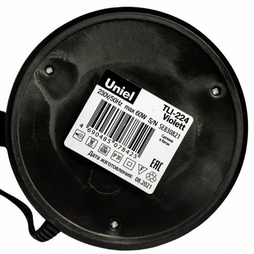 Настольная лампа (09414) Uniel TLI-224 Violett E27 Настольная лампа (09414) Uniel TLI-224 Violett E27