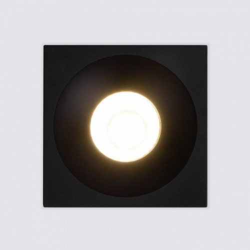 Встраиваемый светодиодный светильник Elektrostandard 15271/Led черный a056027