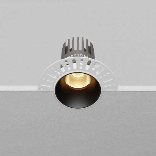 Точечный светильник Maytoni Dip DL124-10W-2.7K-TRS-B