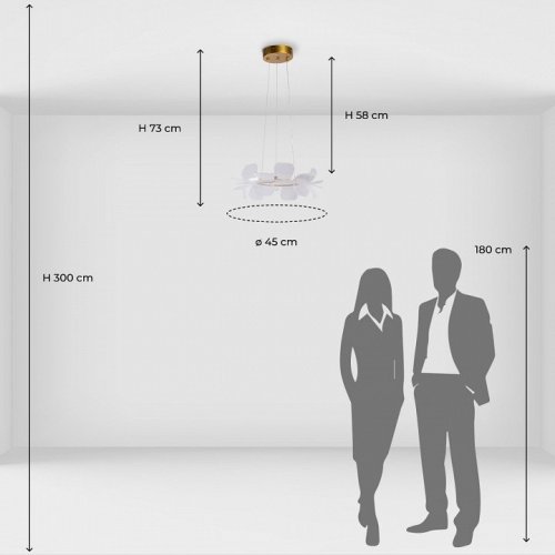 Подвесной светильник De City Оскар 62 510014801