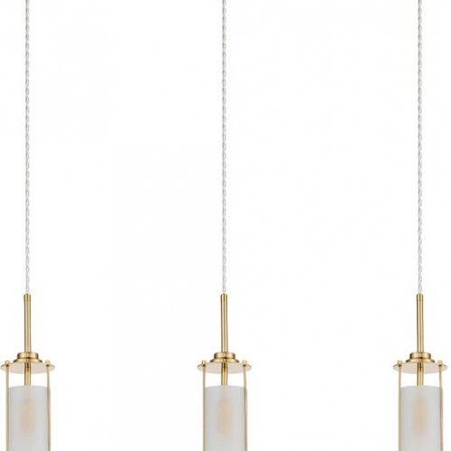 Подвесной светильник Indigo Torcia 11038/3P Brass V000416