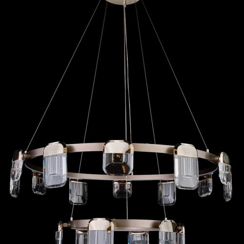 Подвесная люстра Natali LE7771/12+6 Gold