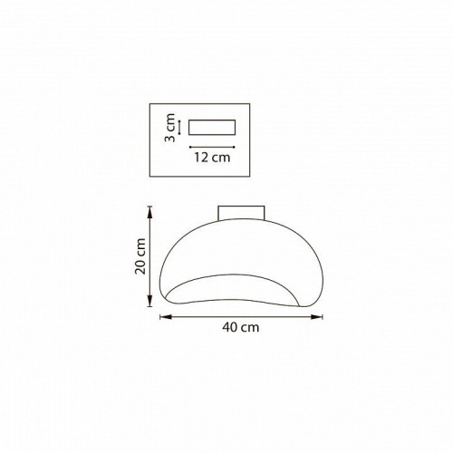 Накладной светильник Lightstar Sigma 611646
