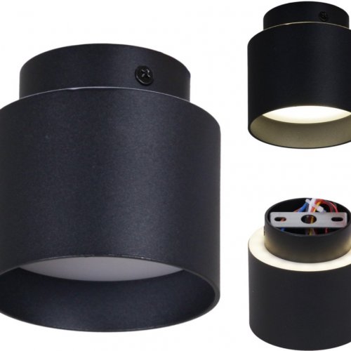 Точечный светильник Reluce 53006-9.5-001IL GX53+LED3W BK Точечный светильник Reluce 53006-9.5-001IL GX53+LED3W BK