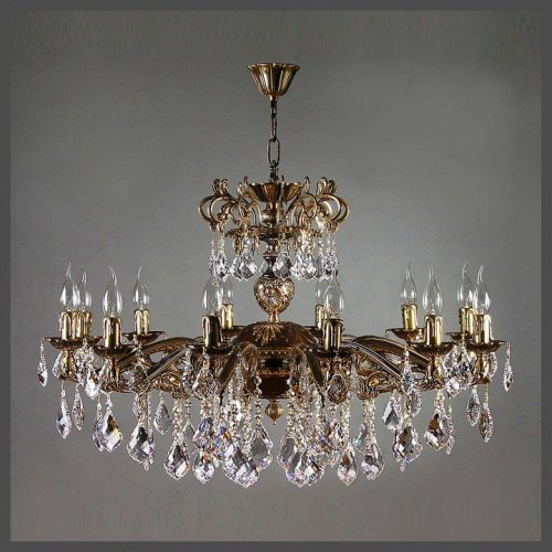 Подвесная люстра Ambiente by Brizzi Leon 2128/12 PB New Leaf Подвесная люстра Ambiente by Brizzi Leon 2128/12 PB New Leaf