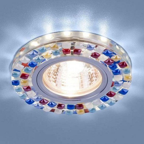 Встраиваемый светильник Elektrostandard 2195 MR16 SL/MLT зеркальный/мульти 4690389099427 Встраиваемый светильник Elektrostandard 2195 MR16 SL/MLT зеркальный/мульти 4690389099427