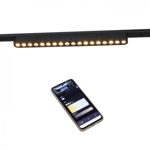 Трековый светильник  13002-9.3-001UR magnetic LED16W BK CCT+SMART