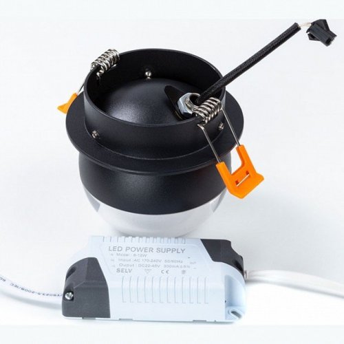 Встраиваемый светодиодный спот Arte Lamp Deneb A7249PL-1BK