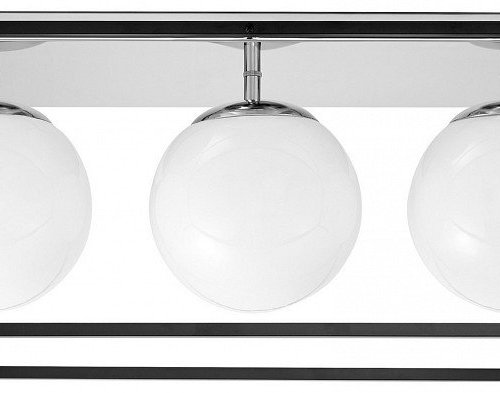 Потолочная люстра Lumina Deco Maldini LDC 8060-3 CHR+BK