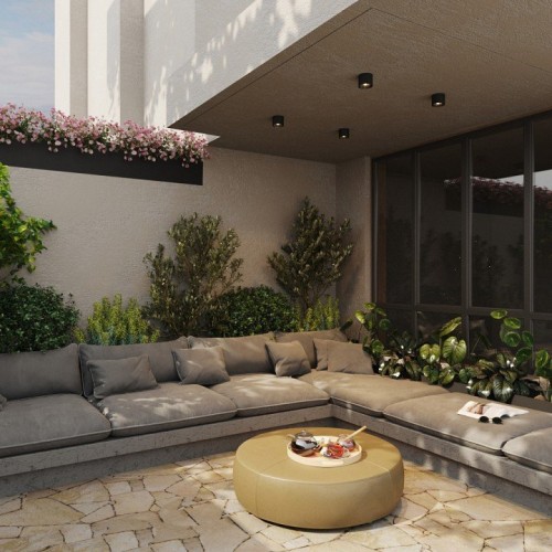 Потолочный светильник уличный Maytoni Lumina O498CL-L15B3K