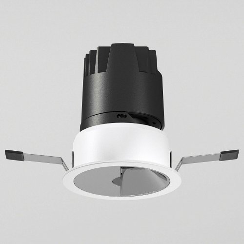 Встраиваемый светодиодный светильник Elektrostandard Inline 25090/LED 10W 4000K белый/хром a064611