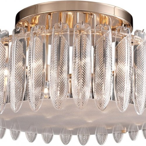 Потолочная люстра Piuma MX22027002-D85 gold Потолочная люстра Piuma MX22027002-D85 gold