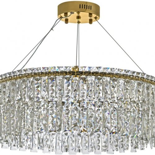 Подвесная светодиодная люстра Arti Lampadari Ovindoli L 1.5.60.102 G Подвесная светодиодная люстра Arti Lampadari Ovindoli L 1.5.60.102 G