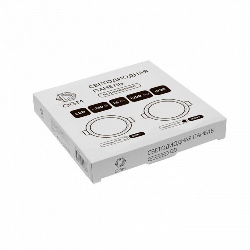 Встраиваемая светодиодная панель OGM LP-09