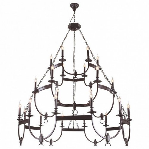 Подвесная люстра Crystal Lux Suerte Brown SP12+6+6