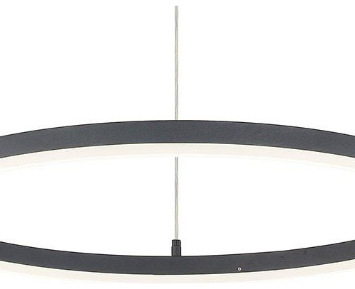 Подвесной светодиодный светильник Escada Void 10254/1LED Black APP Подвесной светодиодный светильник Escada Void 10254/1LED Black APP