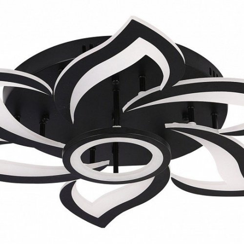 Потолочная люстра Natali Kovaltseva Olimp HIGH-TECH LED LAMPS 82020 BLACK Потолочная люстра Natali Kovaltseva Olimp HIGH-TECH LED LAMPS 82020 BLACK
