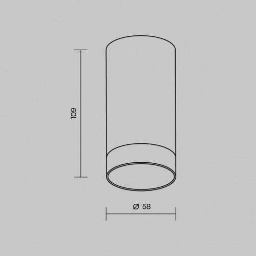 Потолочный светильник уличный Maytoni Luxe O500CL-L5W3K