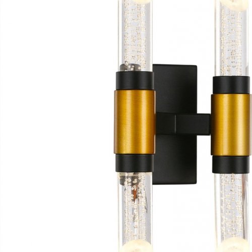 Бра MD18001040 MB18001040-4A black/gold Бра MD18001040 MB18001040-4A black/gold
