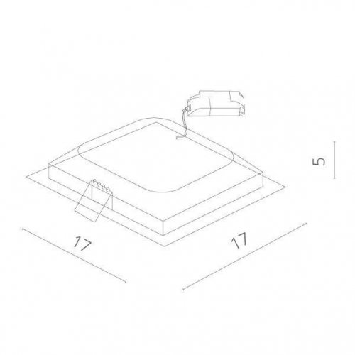 Точечный встраиваемый светильник Arte Lamp Riflessione A7416PL-1WH