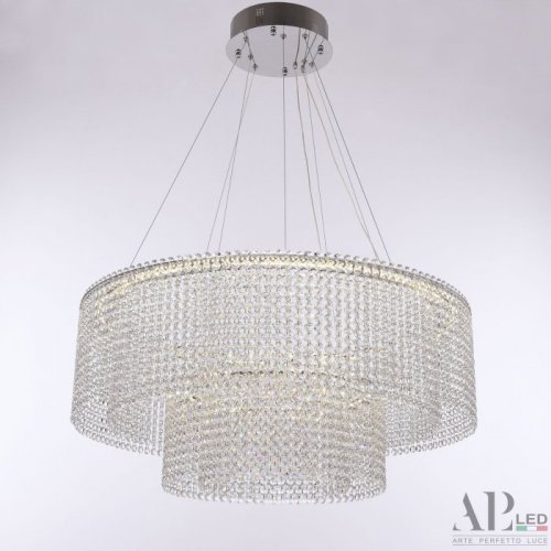Подвесная люстра APL LED Sicilia SH02.73.2D.A.Ni.4000