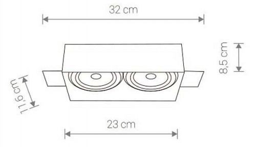 Встраиваемый светильник Nowodvorski Mod Plus 9407